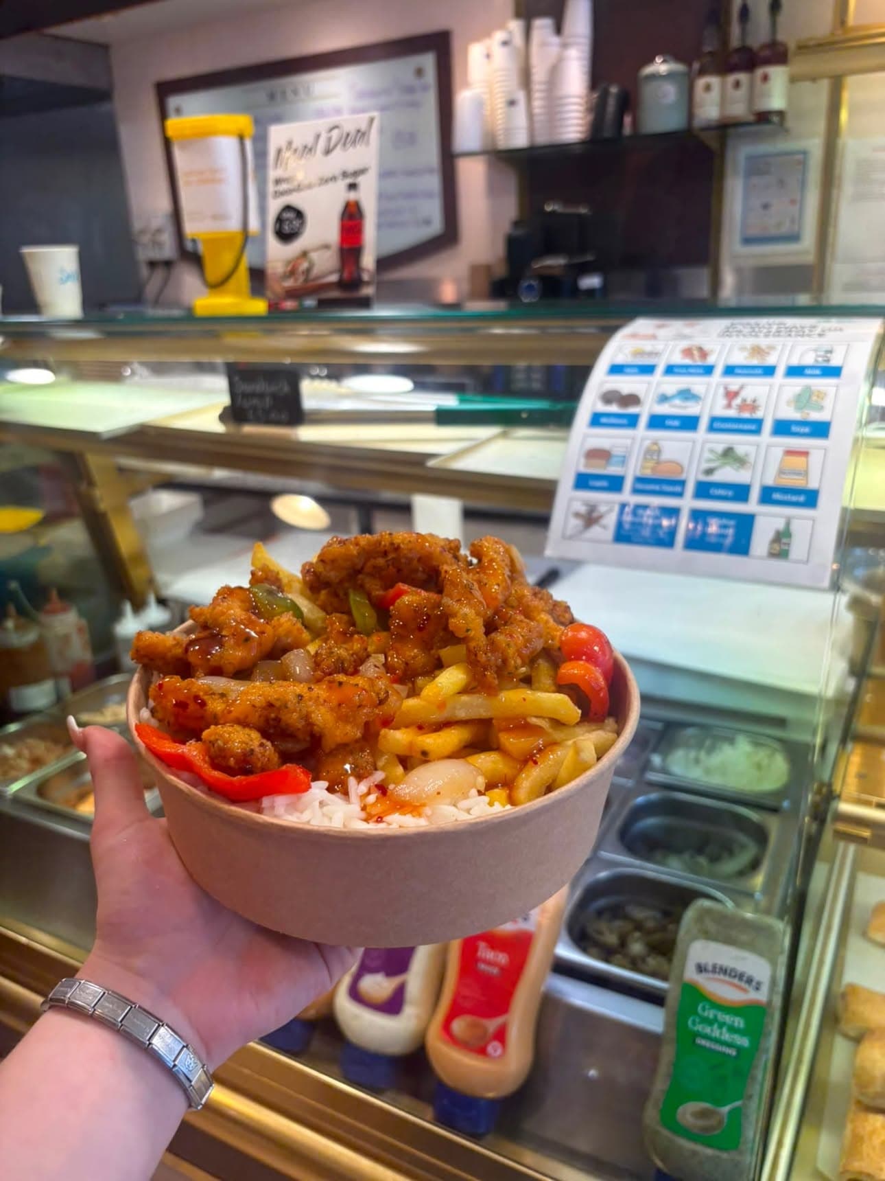 Honey chilli chicken